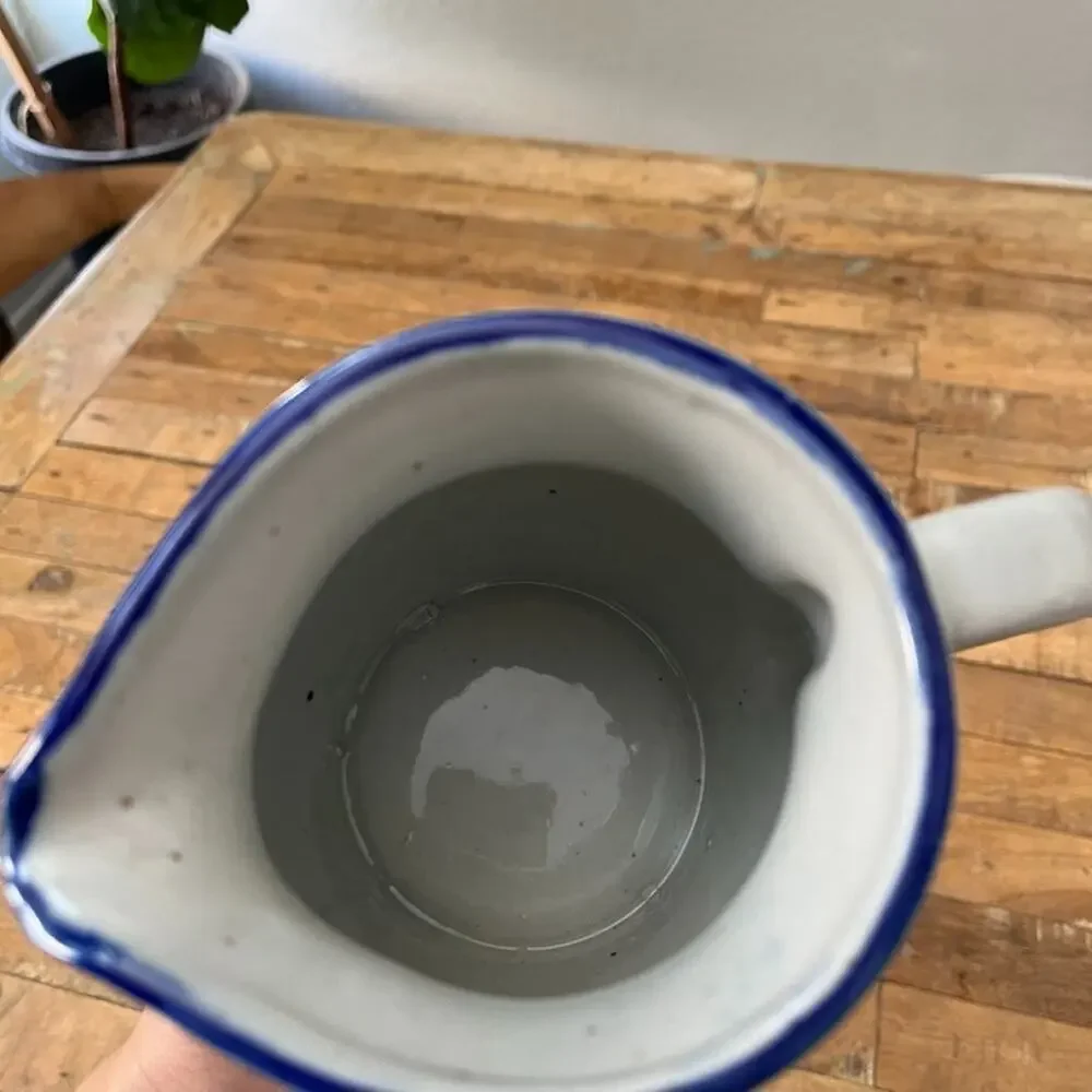 Vintage Ceramic Farmhouse Milk Pitcher 5
